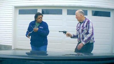 Uber driver Loletha Hall about to get shot and killed by William Brock (The Clark County Sheriff&rsquo;s Office via CNN Newsource)