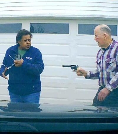 Uber driver Loletha Hall about to get shot and killed by William Brock (The Clark County Sheriff&rsquo;s Office via CNN Newsource)