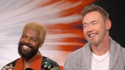 William Catlett (Rickles) & Kevin Durand (Peter) ABIGAIL (Universal Pictures-2024)