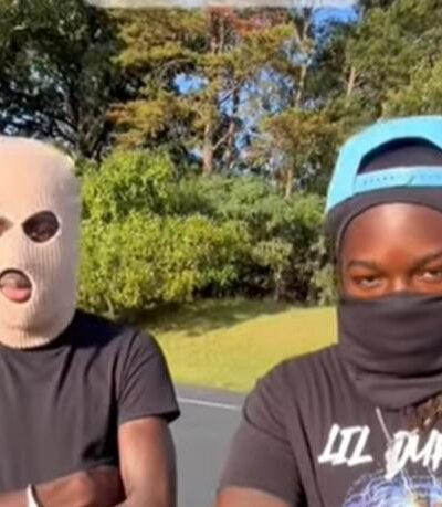 Young Black dudes (Shiesty Mask and Ski Mask) wearing ski masks - screenshot
