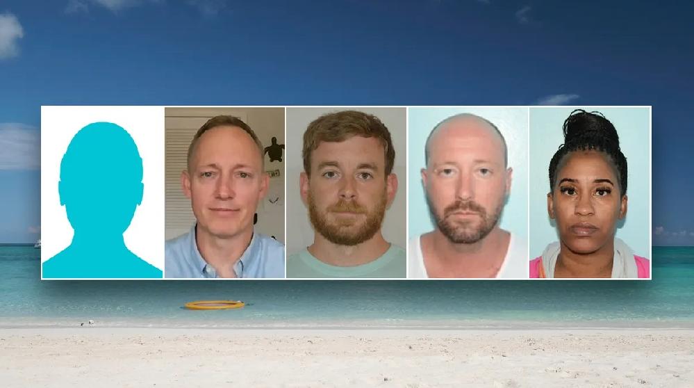 5 Americans arrested in Turks and Caicos - mugshots