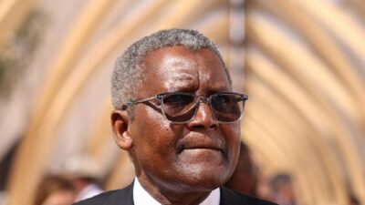 Aliko Dangote (Hollie Adams-Bloomberg-Getty Images via CNN Newsource)