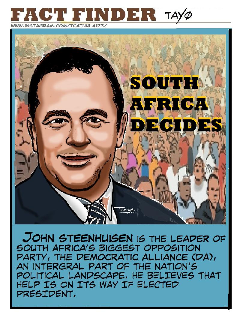 FACT FINDER - South Africa election - John Steenhuisen