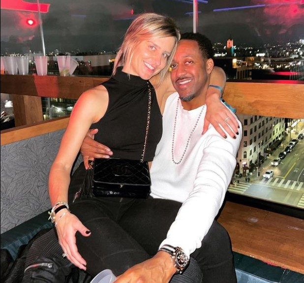 Jaleel White and Nicoletta Ruhl