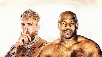 Jake Paul and Mike Tyson - via Netflix