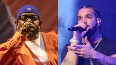 Kendrick Lamar - Drake (AFP-WireImage-Getty Images via CNN Newsource)