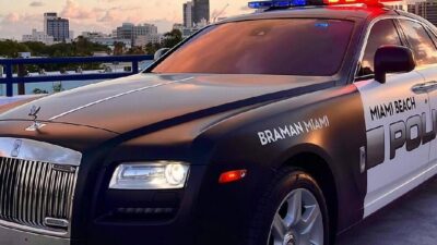 Miami Beach Police Department's Rolls Royce - Instagram