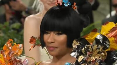 Nicki Minaj at 2024 Met Gala - screenshot