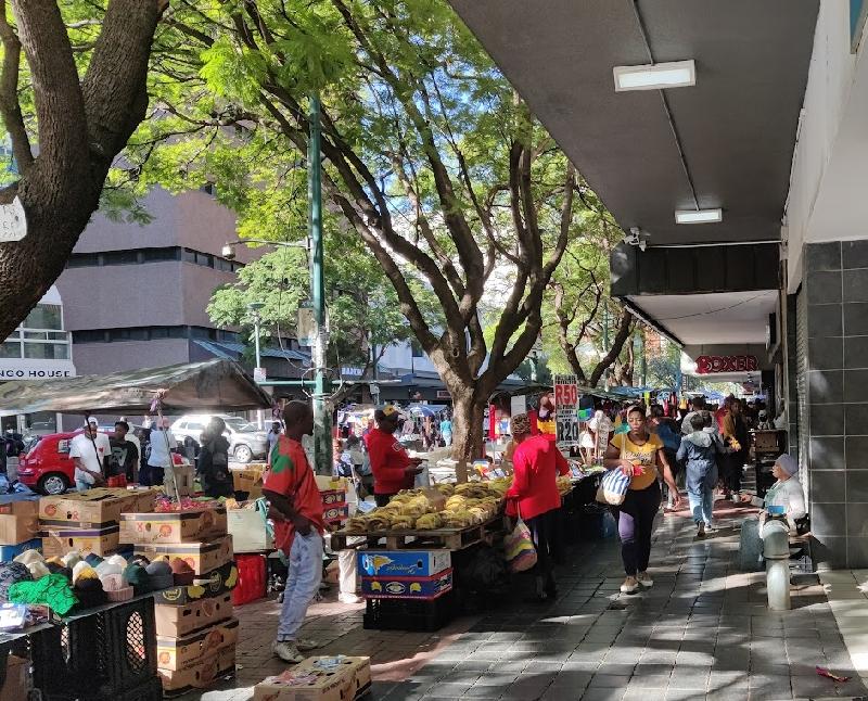 Papa's Land - Black South Africans in Pretoria street market