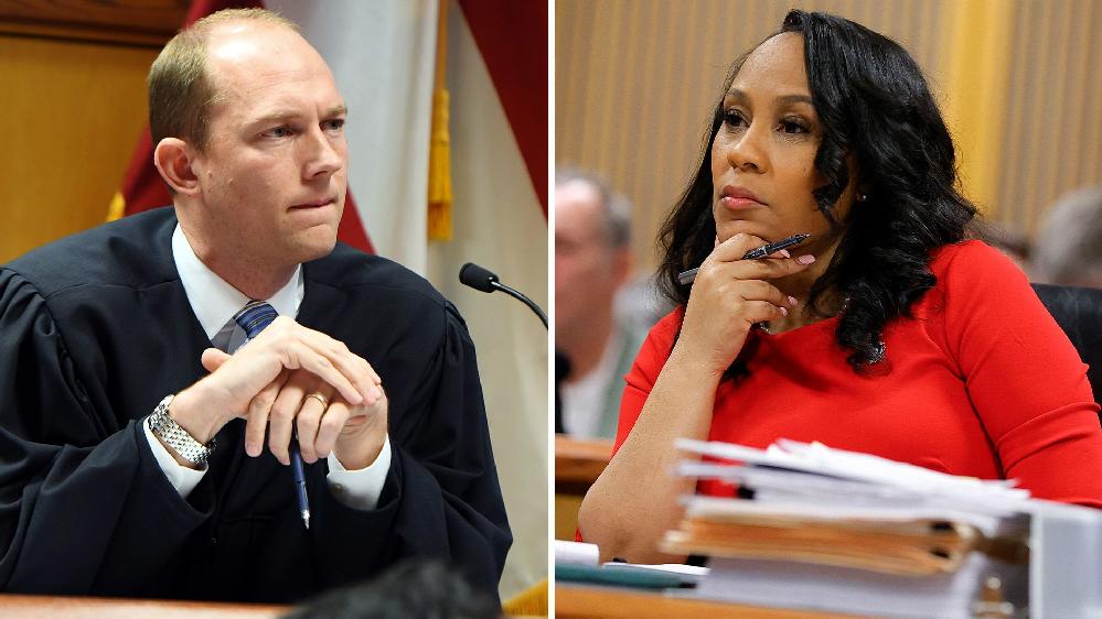 Scott McAfee & Fani Willis (Getty Images via CNN Newsource) 