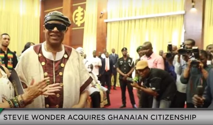Stevie Wonder Granted Ghanaian Citizenship
