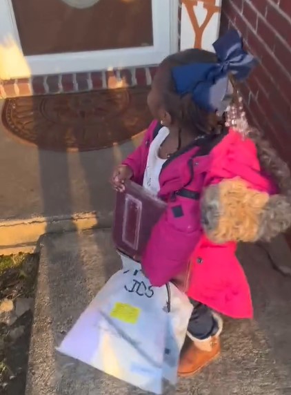 Cheeky Tot Attempts to Mimic Rude Gesture Towards Grandma, Ends in Adorable Flop