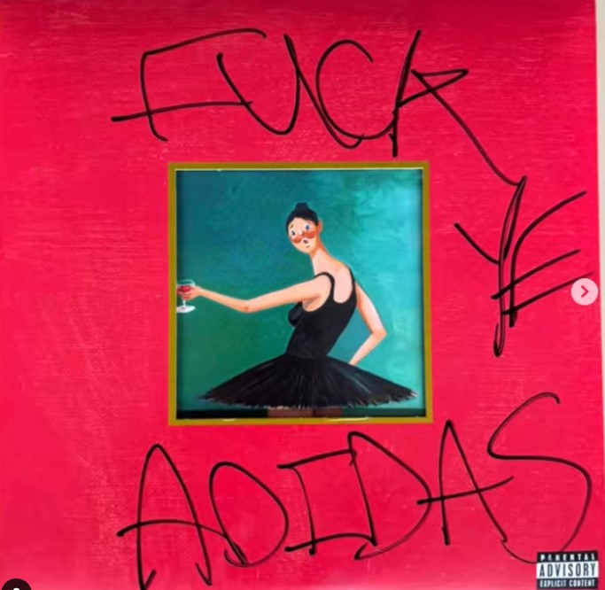 Kanye's Signed 'F*** Adidas' Album Goes Up for Auction