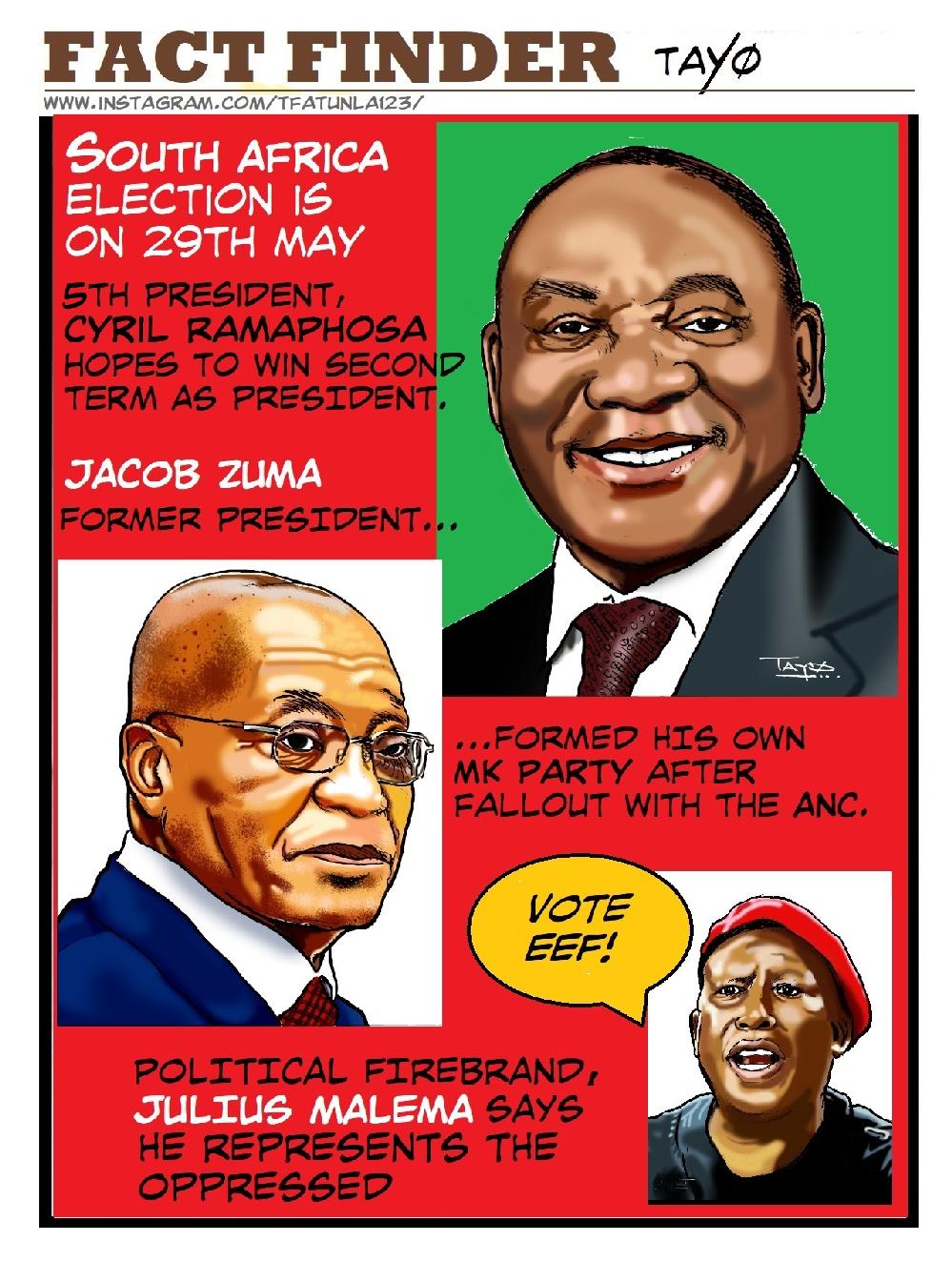 Facts about South Africa election May 29 2024