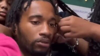eacher Getting Braids taken Out by Students - IG screenshot