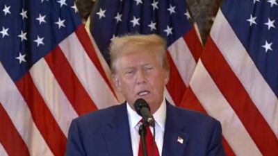 Trump speaks after conviction - screenshot