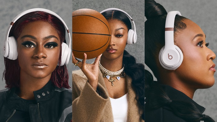 *Angel Reese, Sha&rsquo;Carri Richardson, and Naomi Osaka are featured in a new Beats Solo campaign.&nbsp;