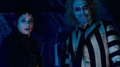 Winona Ryder, Michael Keaton 'Beetlejuice Beetlejuice' Photo by Courtesy of Warner Bros. Pictures/Courtesy of Warner Bros. Pictu - &copy; 2024 Warner Bros. Entertainment Inc. All Rights Reserved.
