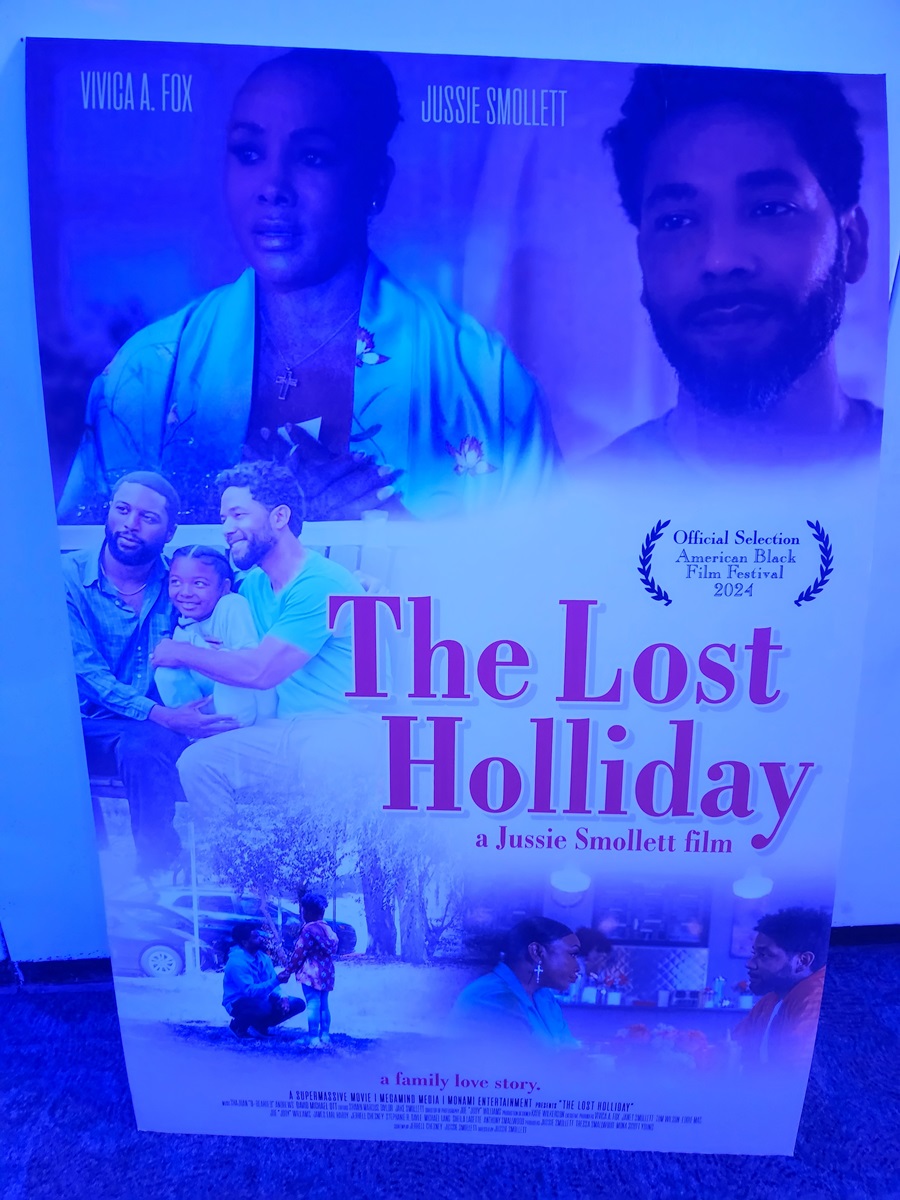 "The Lost Holliday,"ABFF screening at the Miami Beach Convention Center. Starring Jussie Smollett & Vivica A. Fox.