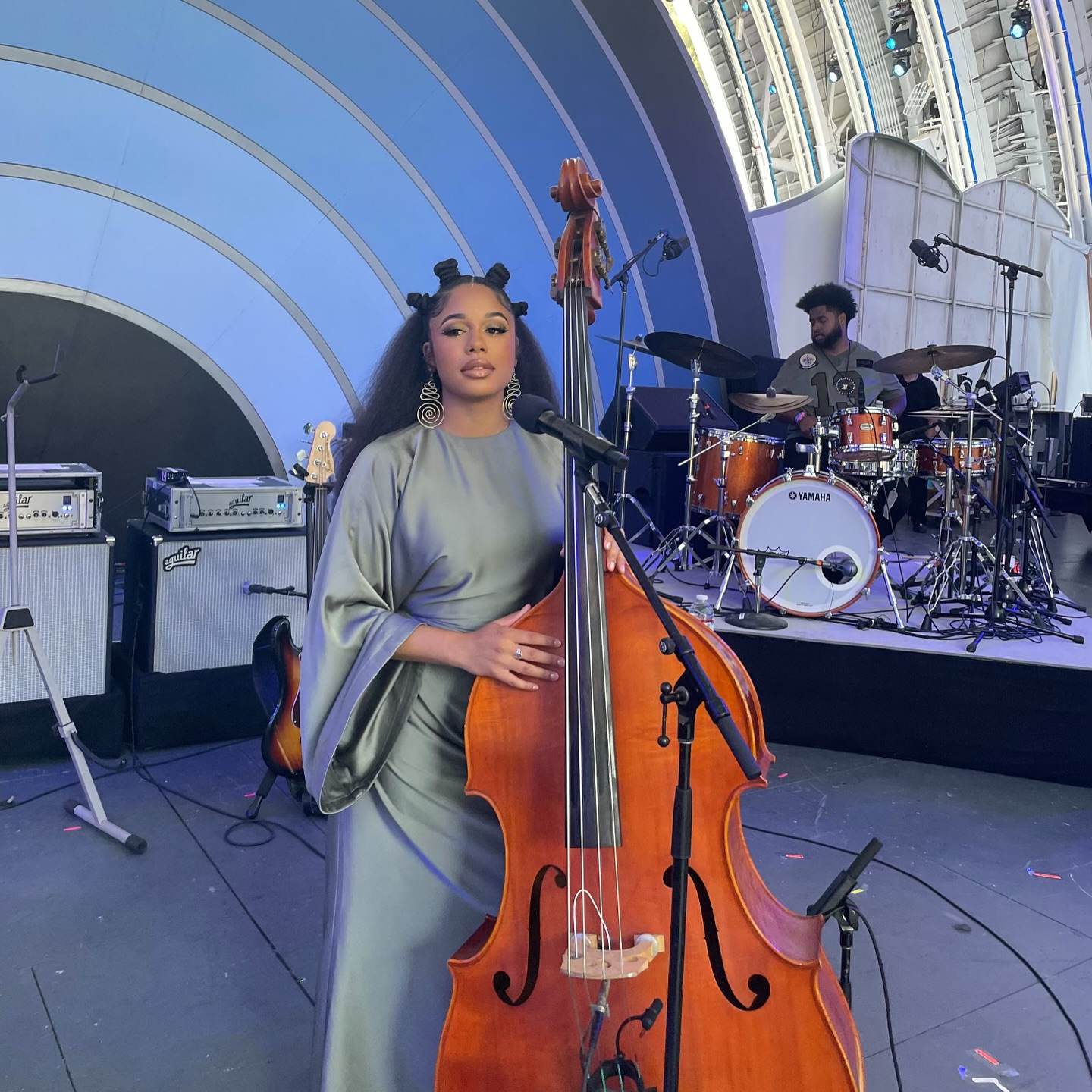 Aneesa Strings makes Hollywood Jazz Festival debut. June 16, 2024 Photo; Aneesa Strings Facebook 