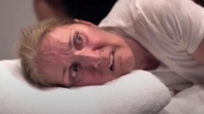 Celine Dion in pain - screenshot