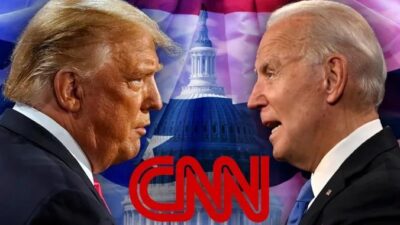 Donald Trump - Joe Biden CNN debate - Getty