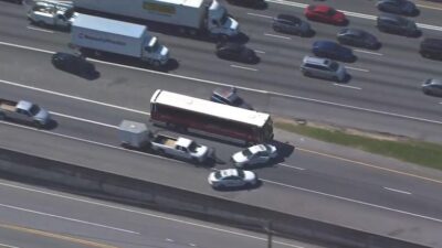 Hijacked Atlanta Commuter Bus - screenshot