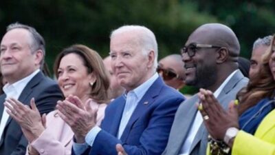 Juneteenth 2024 at White House (Harris, Biden) - screenshot