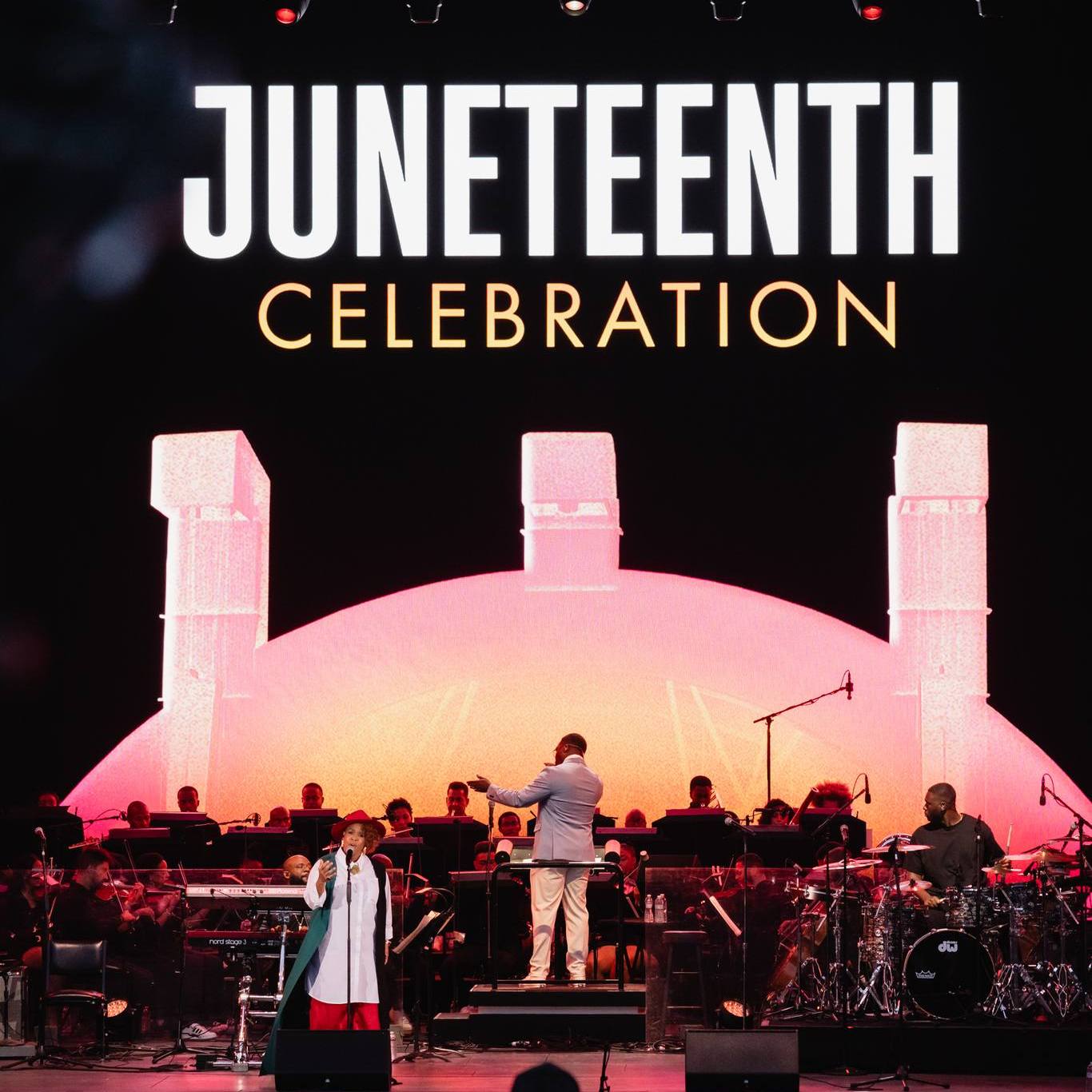 Juneteenth Celebration at the Hollywood Bowl features Tina Campbell. Photo Credit: Farah Sosa on behalf of the Los Angeles Philharmonic
