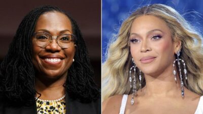 Ketanji Brown Jackson - Beyonce (Getty Images via CNN Newsource)