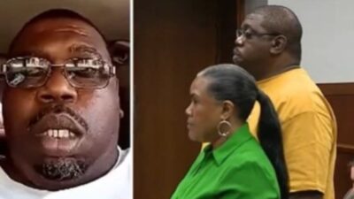 Corey Harris during court hearing