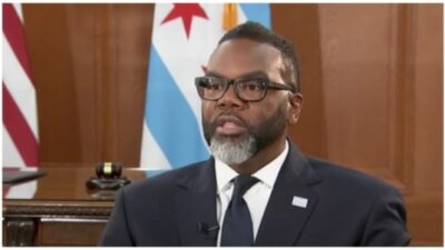 Chicago Mayor Brandon Johnson