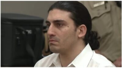 Ali Abulaban during verdict reading