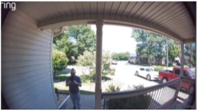 DoorDash Driver Fired for Racial Slur Caught on Camera