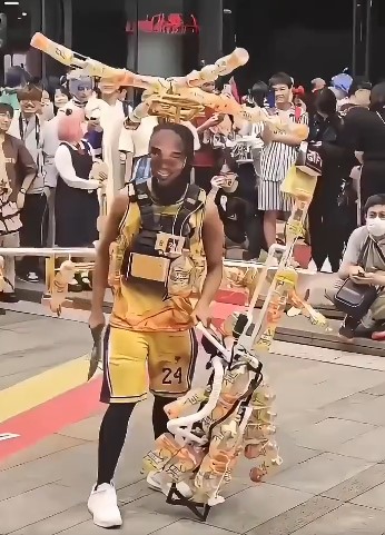 Kobe Bryant Crash Costume