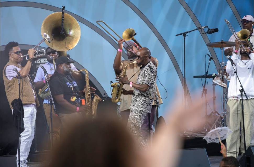 Soul Rebels &amp; Seun Kuti (Photo: Farah Sosa)