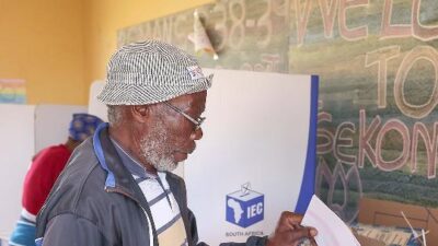 South African Voter (J Countess-Getty Images via CNN Newsource)