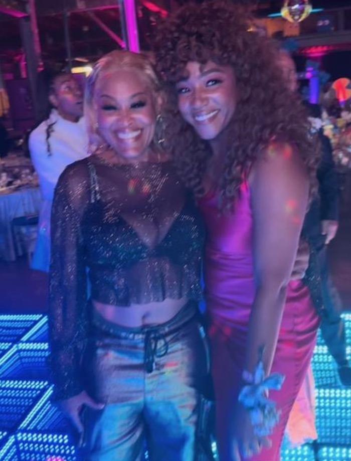 Tanya Nolan and Tiffany Haddish 
