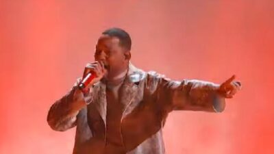Will Smith performs 'You Can Make it' at BET Awards - screenshot