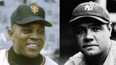 Willie Mays - Babe Ruth
