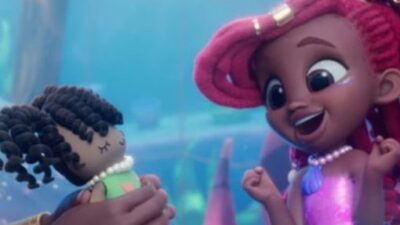 DISNEY JR.&rsquo;S ARIEL &ndash; &ldquo;The Endless Sleepover/Daddy Daughter Dinner&rdquo; (Disney) KING TRITON, ARIEL