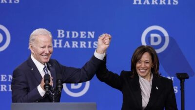 Joe Biden and Kamala Harris / Getty