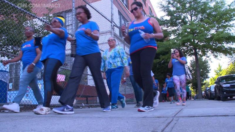 Black Women Walk for Better Health (CNN via CNN Newsource)
