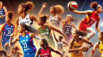 Collage of WNBA players - via EURai