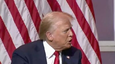 Donald Trump at NABJ - screenshot