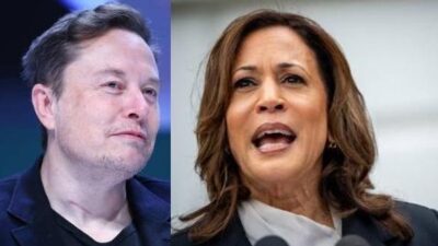 Elon Musk - Kamala Harris (Getty)