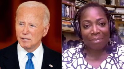Joe Biden - Andrea Lawful-Sanders / via CNN screenshot