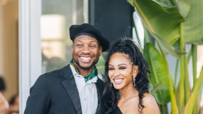 Jonathan Majors & Meagan Good at 10th Annual &lsquo;Toast to Black Hollywood&rsquo; (Photo Jorge Meza)