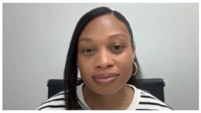 Allyson Felix partners with pampers
