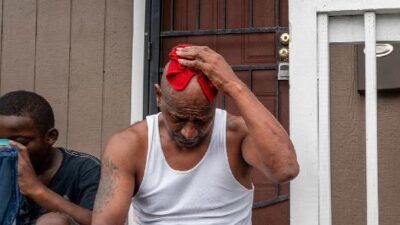 People in Houston dealing with heat (Brandon Bell-Getty Images via CNN Newsource) c